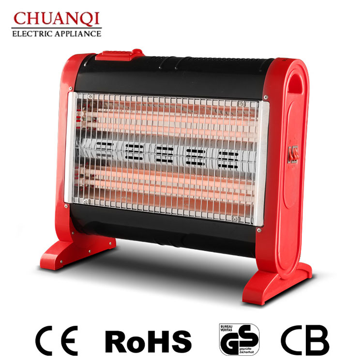 Зошто да изберете кварцен грејач со 4 цевки од 1600 W со турбо вентилатор за ефикасно загревање на домот?