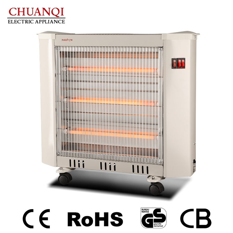 Зошто кварцниот грејач со 4 цевки од 2000W со тркалца е совршено решение за греење за модерни домови?