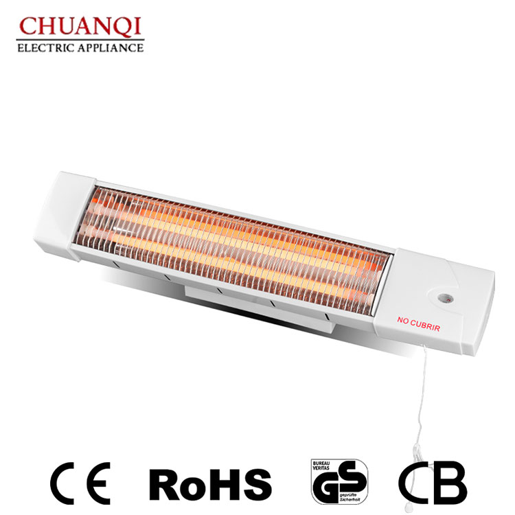 Како кварцниот грејач за монтирање на ѕид од 1200W со 2 цевки со прекинувач со кабел за влечење го подобрува греењето на домот?
